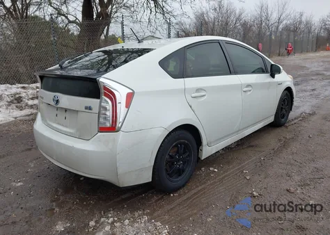 2012 Toyota Prius from USA, damaged, VIN JTDKN3DU5C1579185